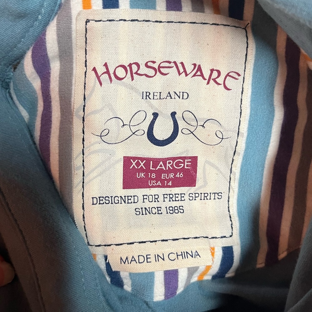 HorseWare Long Sleeve Button Up - Picture 7 of 7
